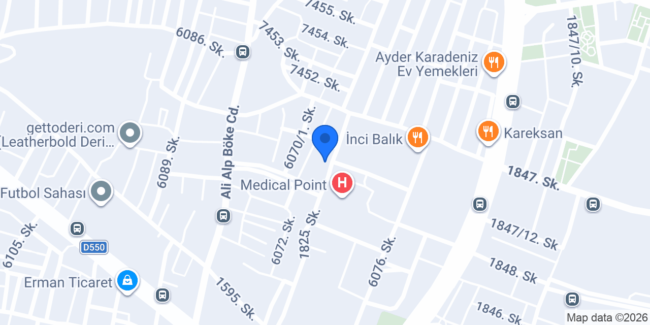 Kılıç Büfe konumu