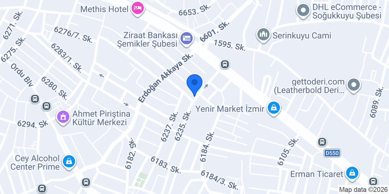 YKS CAM BALKON SİSTEMLERİ konumu