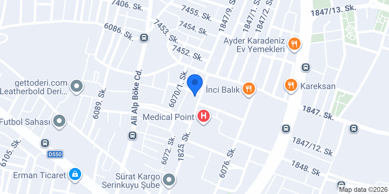 İlkim Bayan Kuaförü konumu