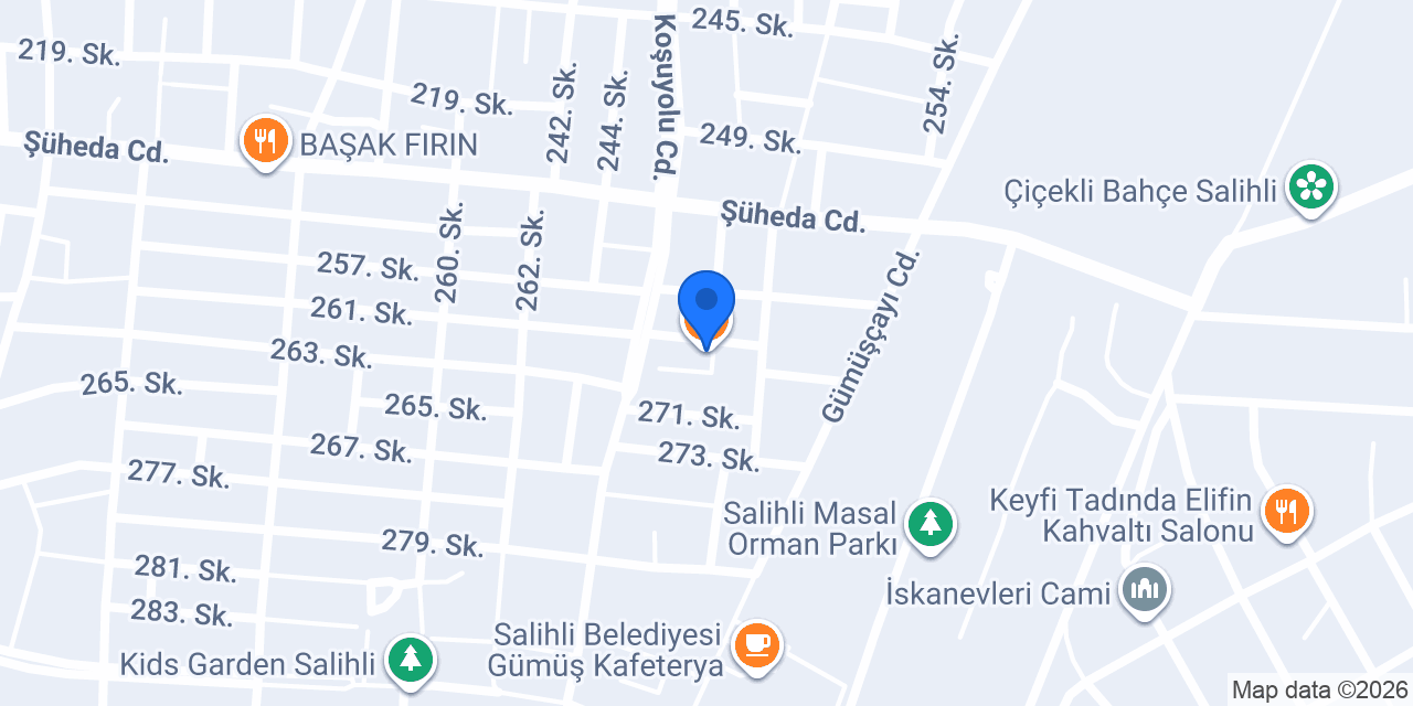 Bozdağ Elektrik konumu