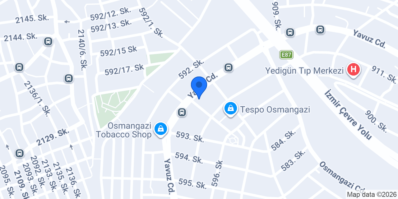 Dostlar Sürücü Kursu konumu