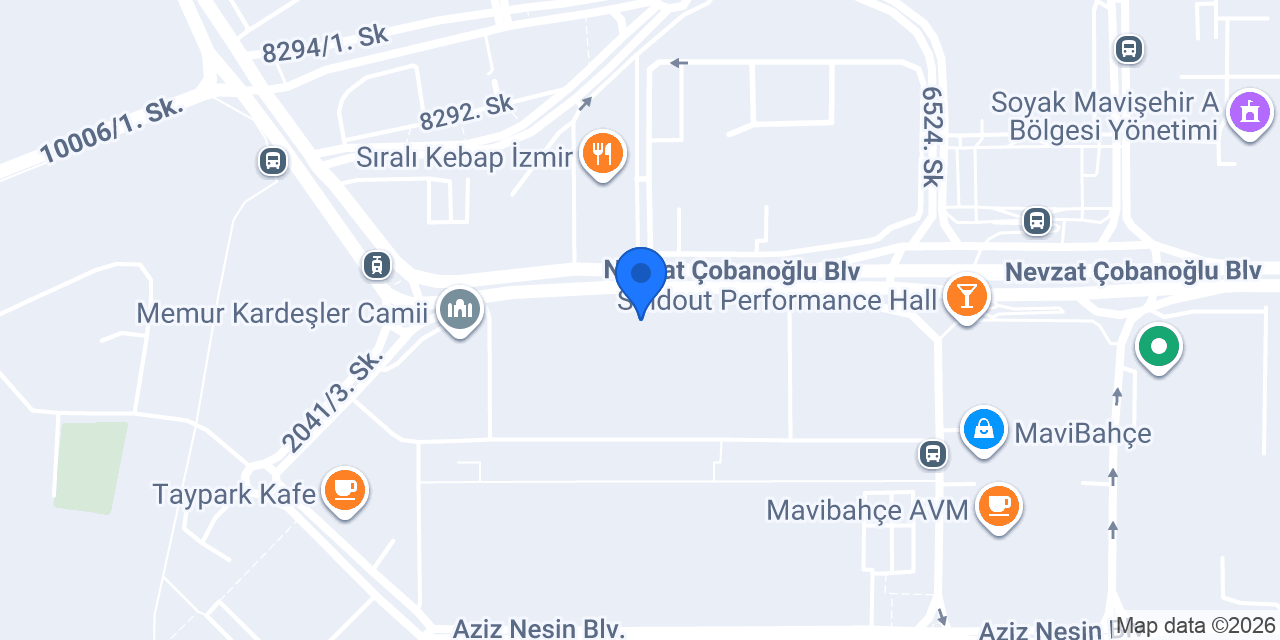 Özçelik Experience Mavişehir konumu