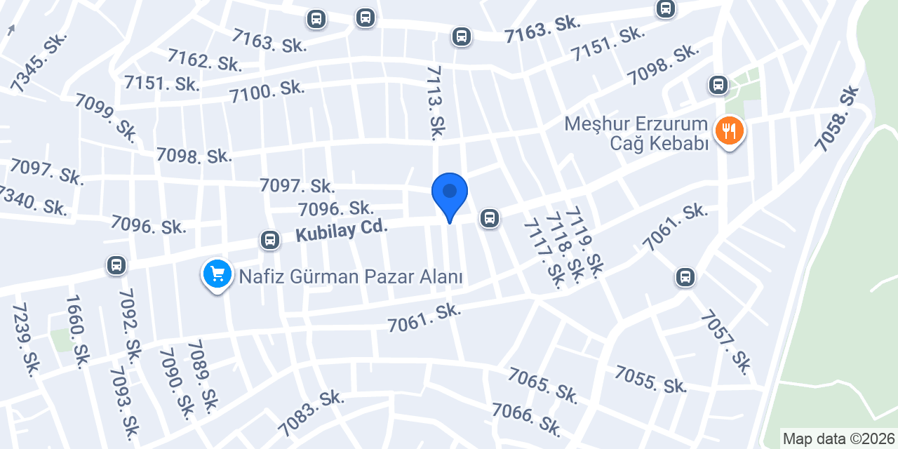 Hicret Yapı Market konumu