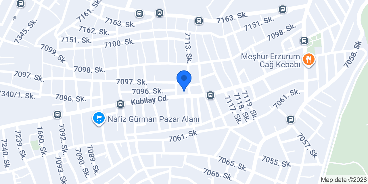 Sarı Yıldız Oto Lastik konumu