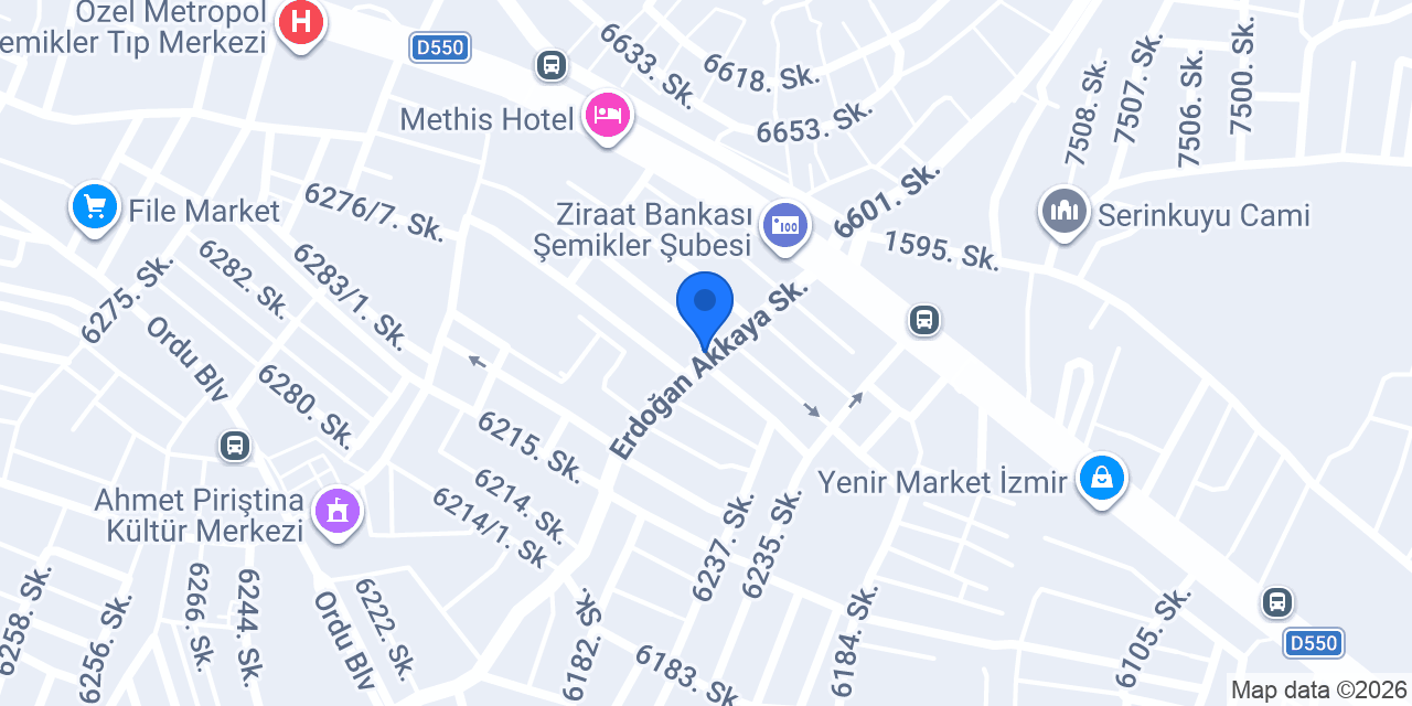 Özer Ticaret konumu