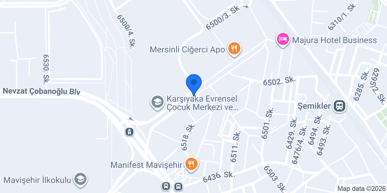 İzmir Oda Psikoloji konumu