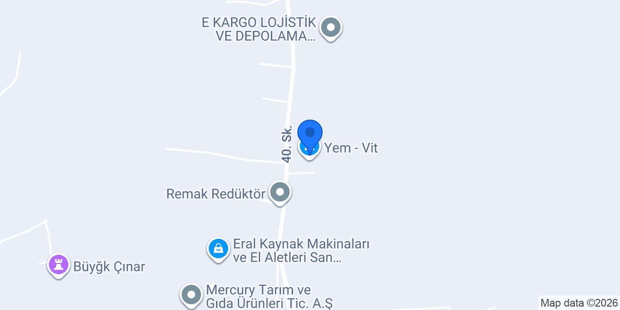 Yem - Vit konumu