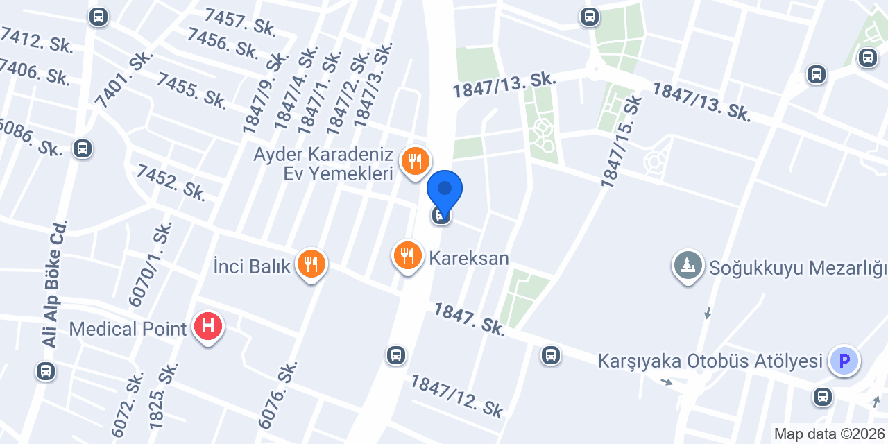 Burhan Erkek Kuaförü konumu