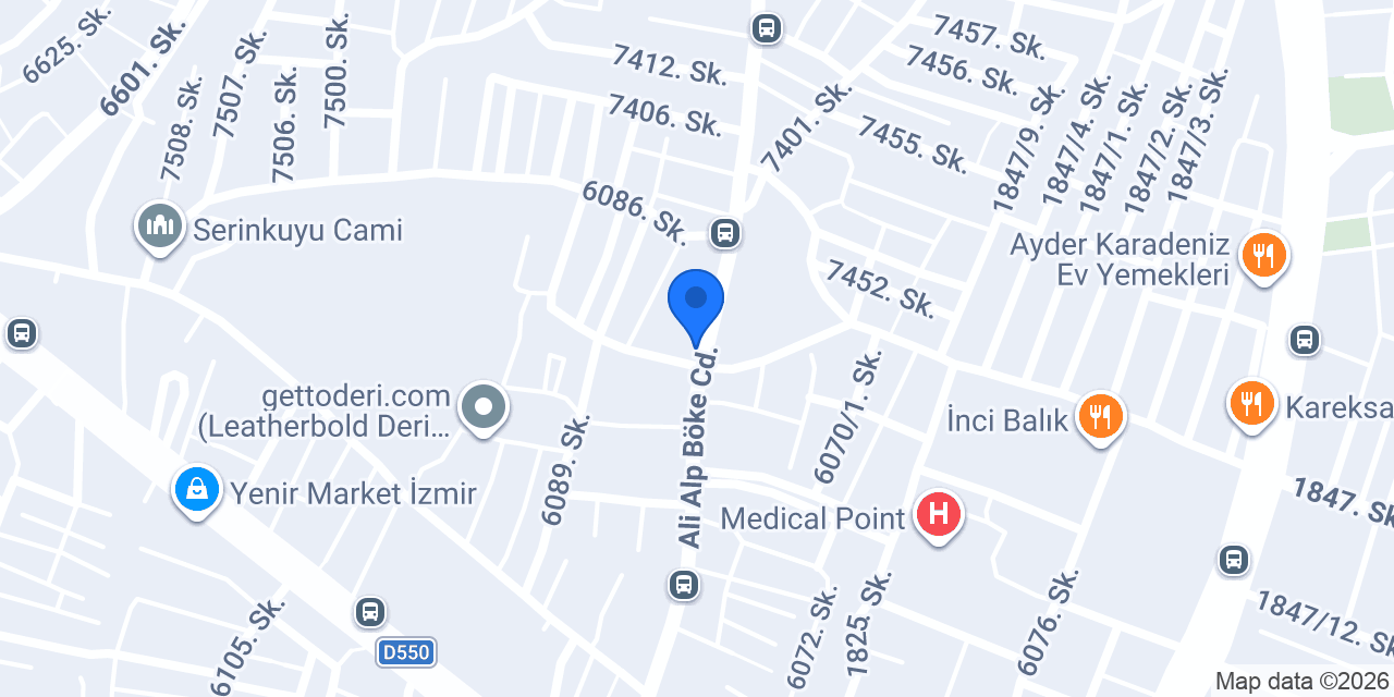 Şentürk Ticaret konumu