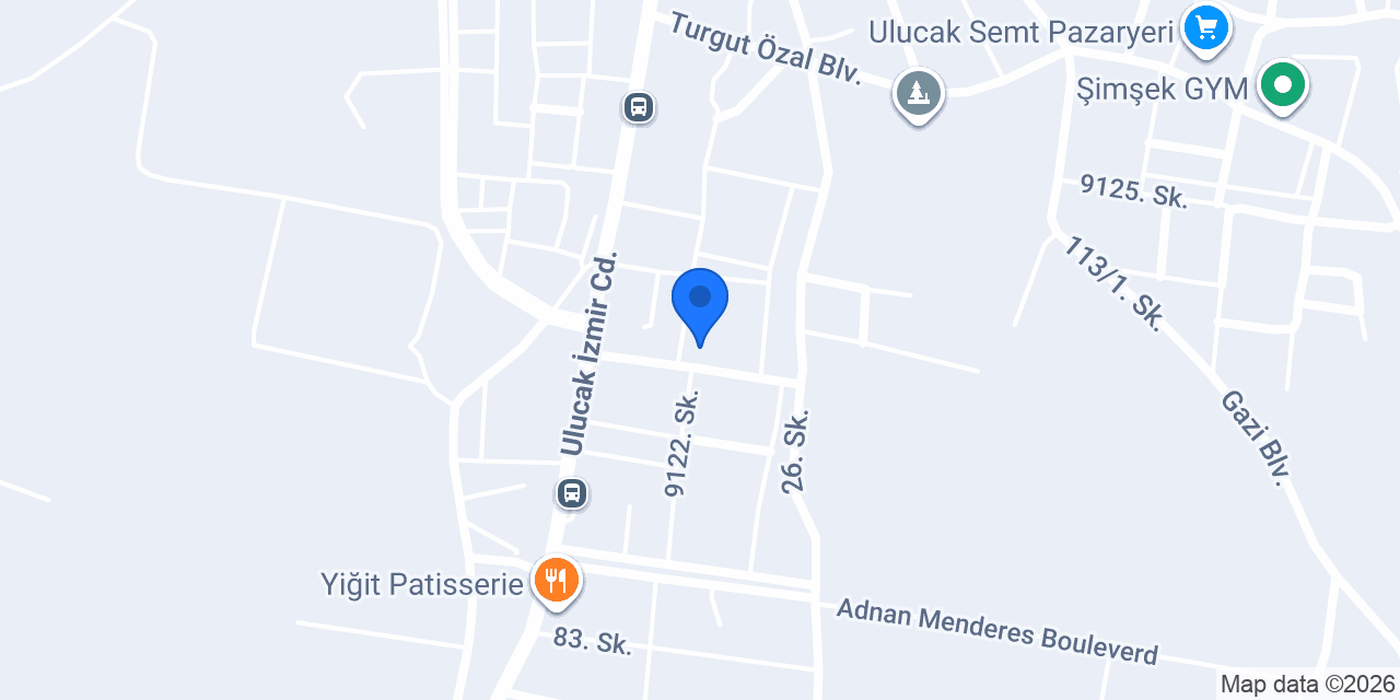 ULUCAK EMLAK konumu