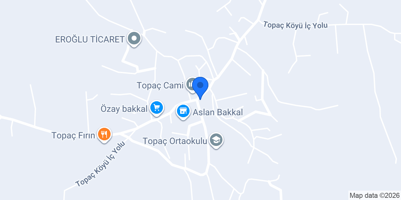 Topaç Sağlık Ocağı konumu