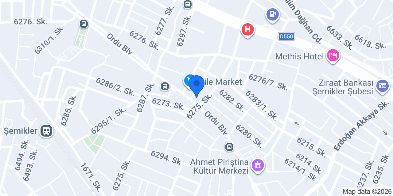 Erdemli Balık konumu