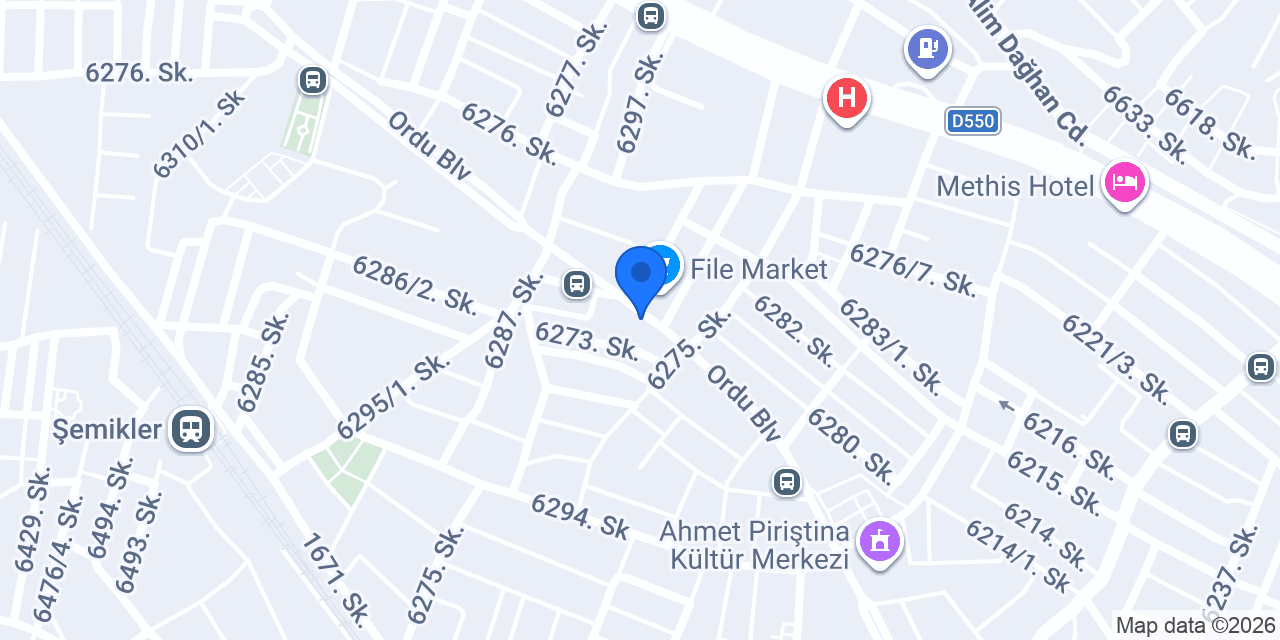 Birtek33 Tantuni İzmir konumu