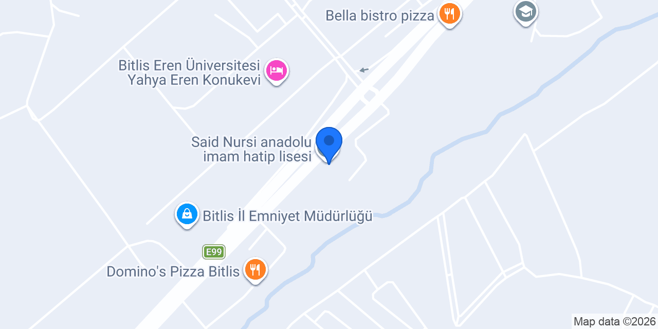 Said Nursi anadolu imam hatip lisesi konumu