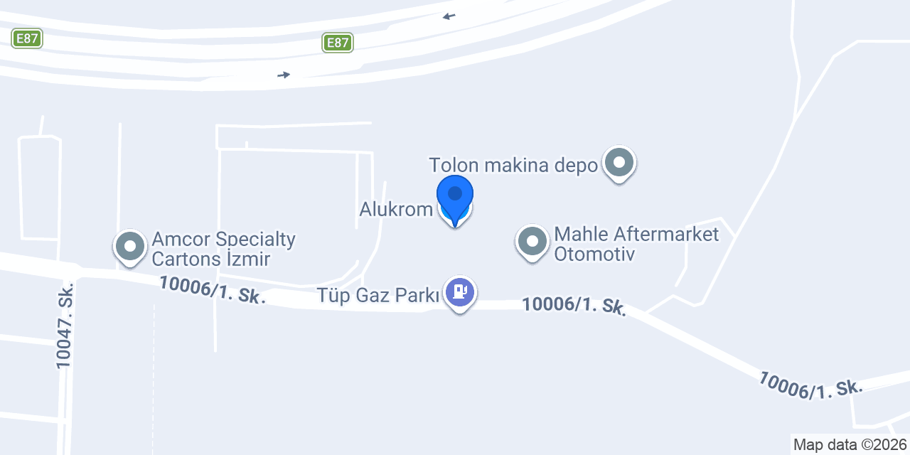 Alukrom konumu