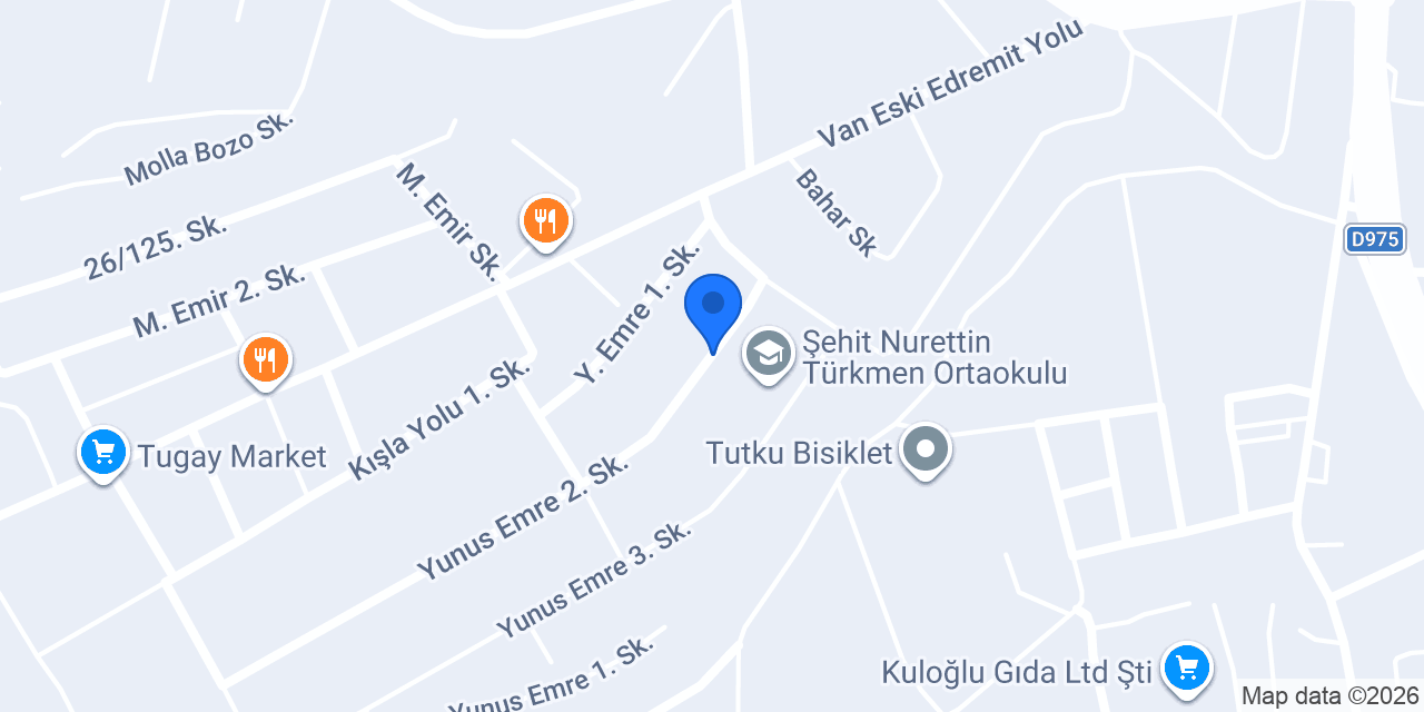 Akyüz Ticaret konumu