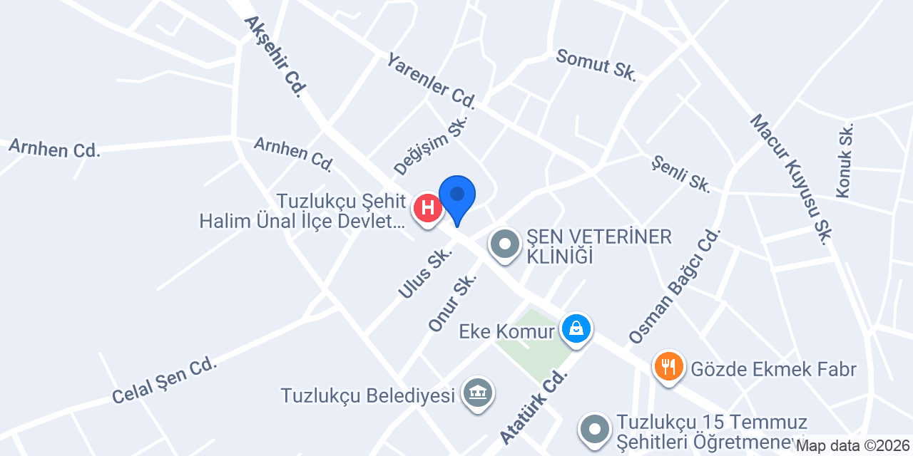 Tuzlukçu Eczanesi konumu