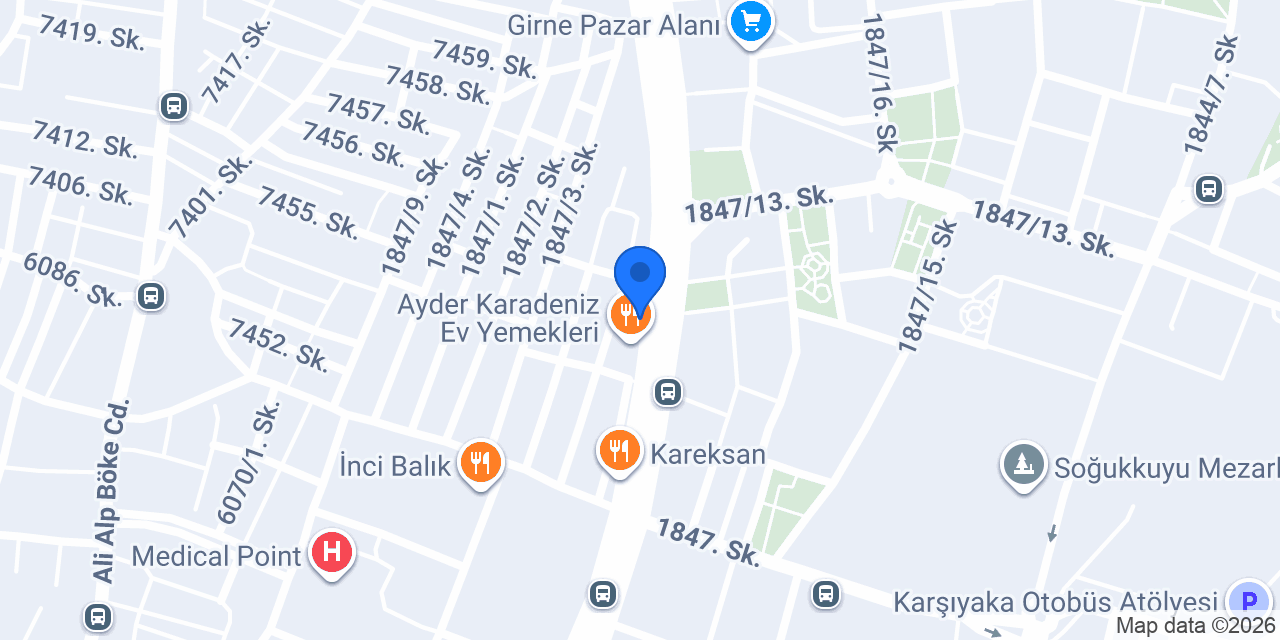 Mutlu Kebap & Lahmacun & Döner konumu