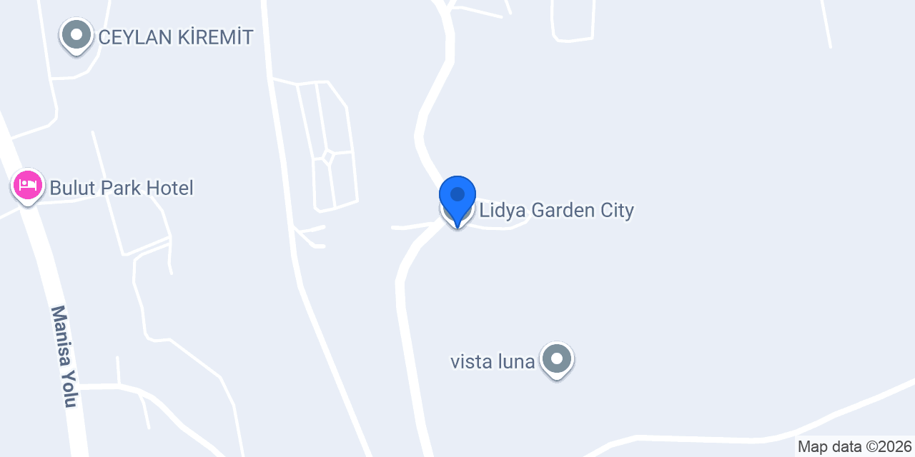 Lidya Garden City konumu