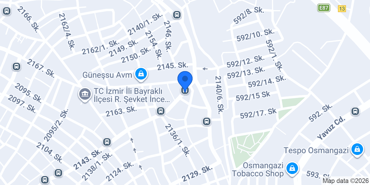 Koca Mobilya konumu