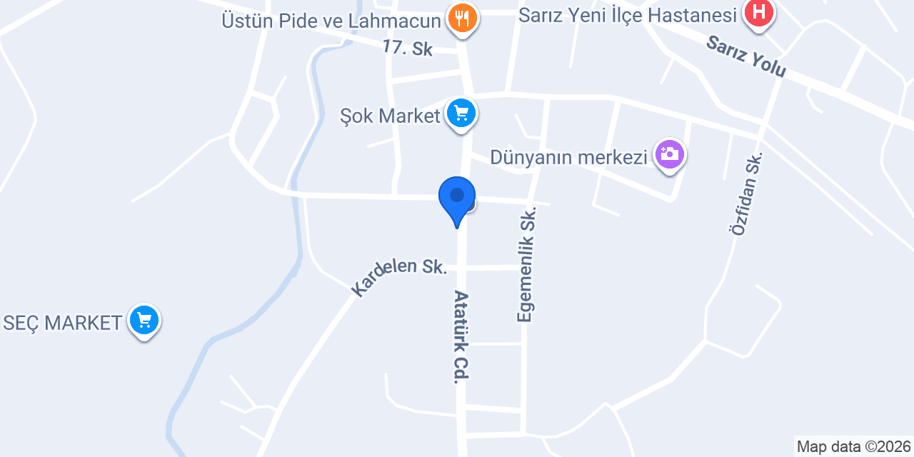 Özdemir Mobilya Ve Mermer konumu