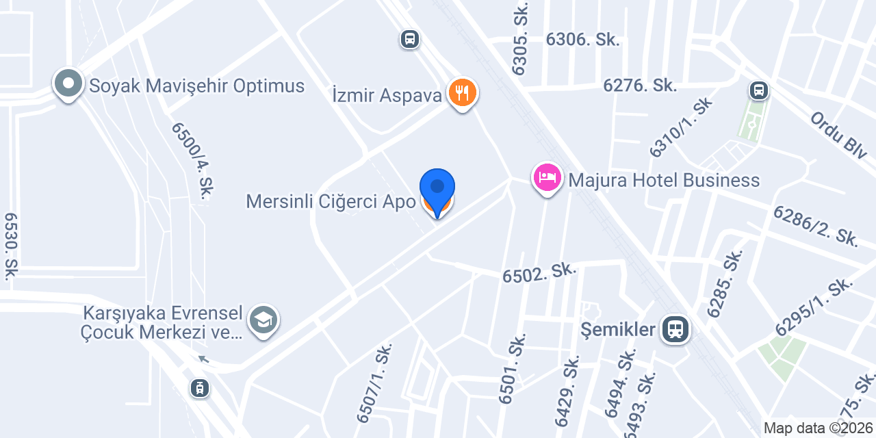 Mersinli Ciğerci Apo konumu