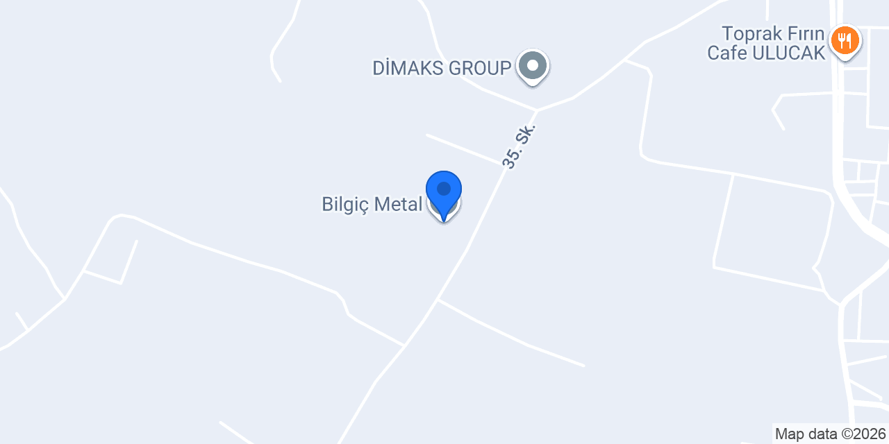 Bilgiç Metal konumu