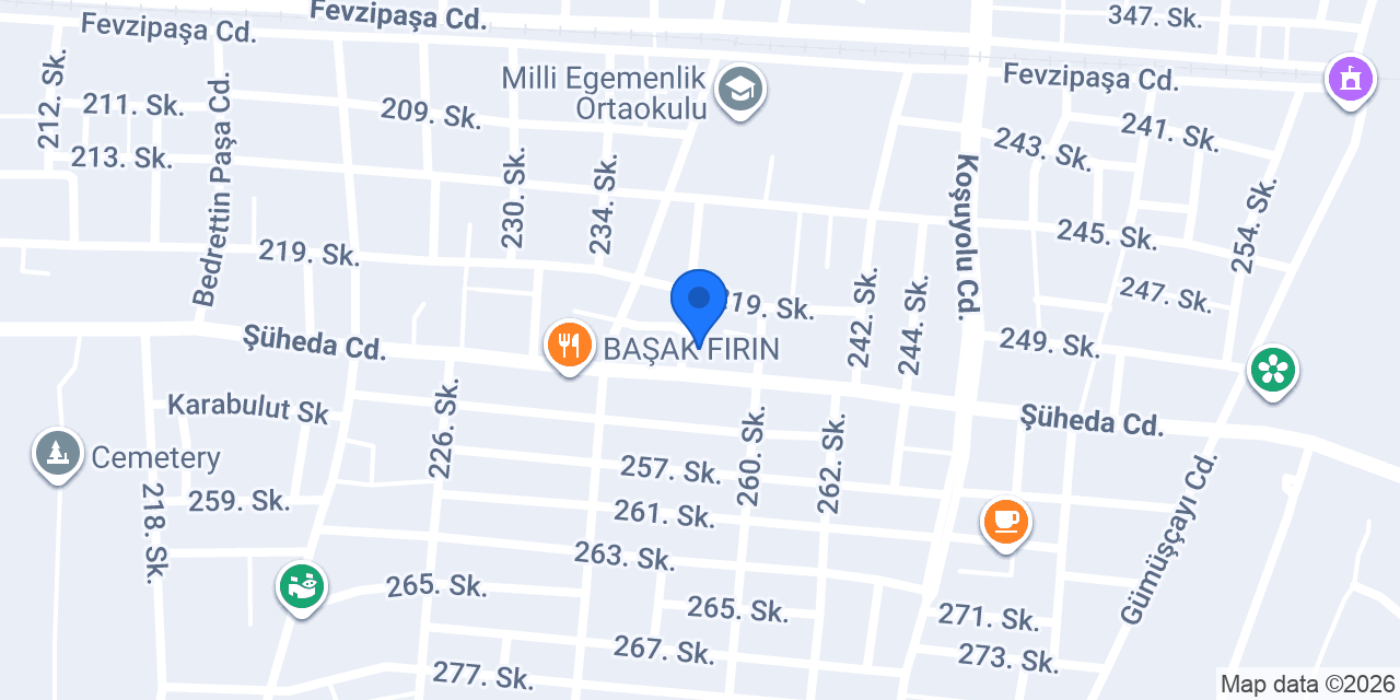 Ali Baba Pide Kebap Salonu konumu