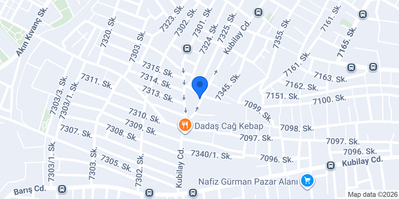 Diş Hekimi Nigar Ataş konumu