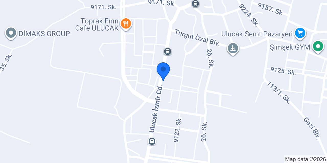 Balık dünyası (ULUCAK) konumu