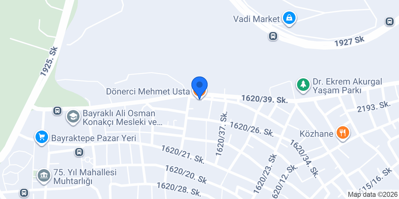 Dönerci Mehmet Usta konumu
