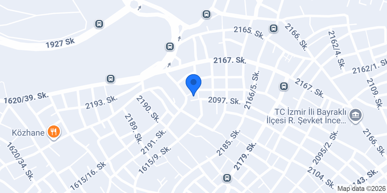 Gergi Tavan İmalat konumu