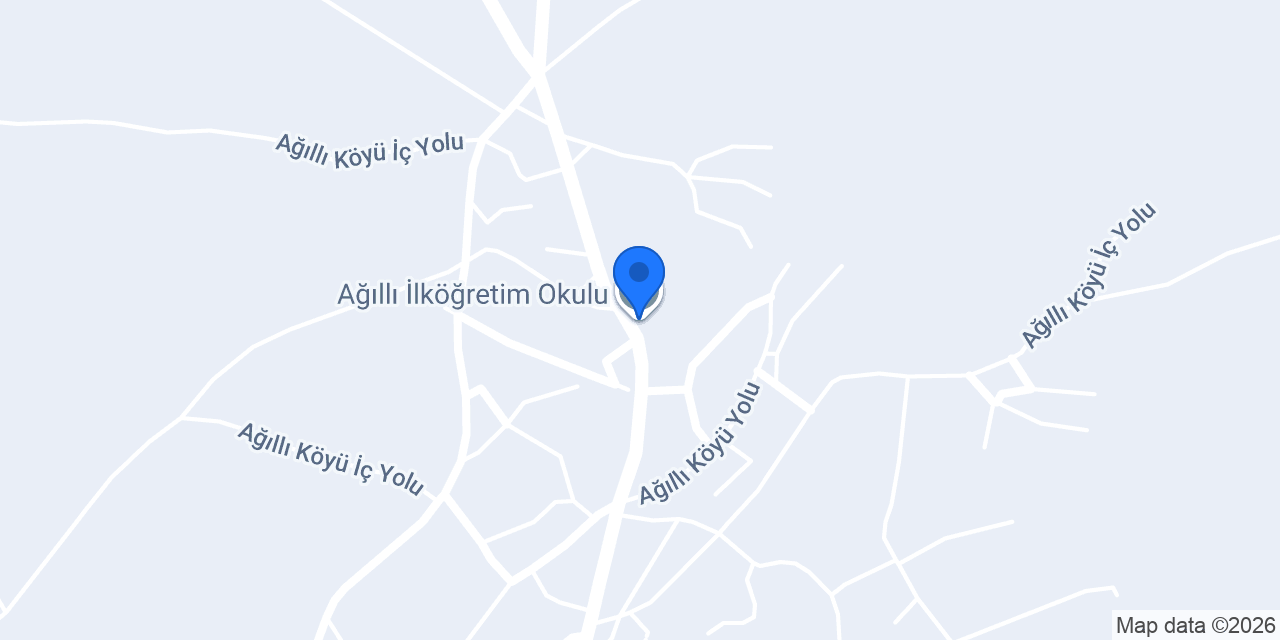 Ağıllı İlköğretim Okulu konumu