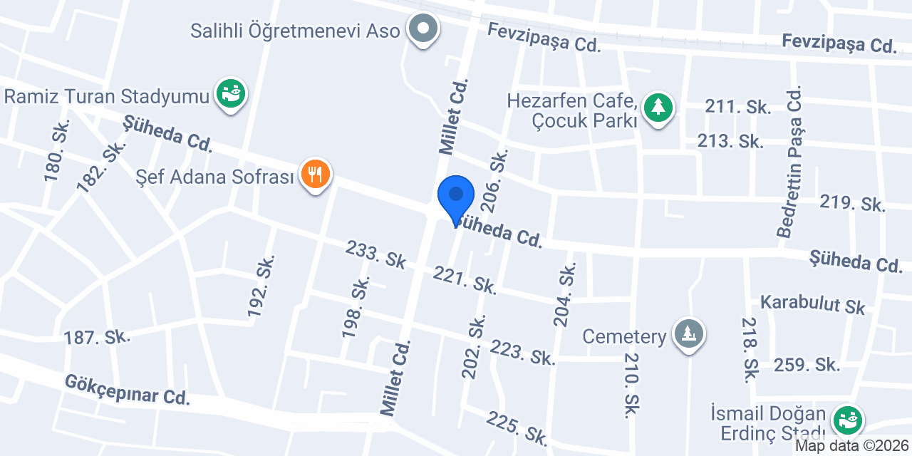 Leylak Pastanesi konumu