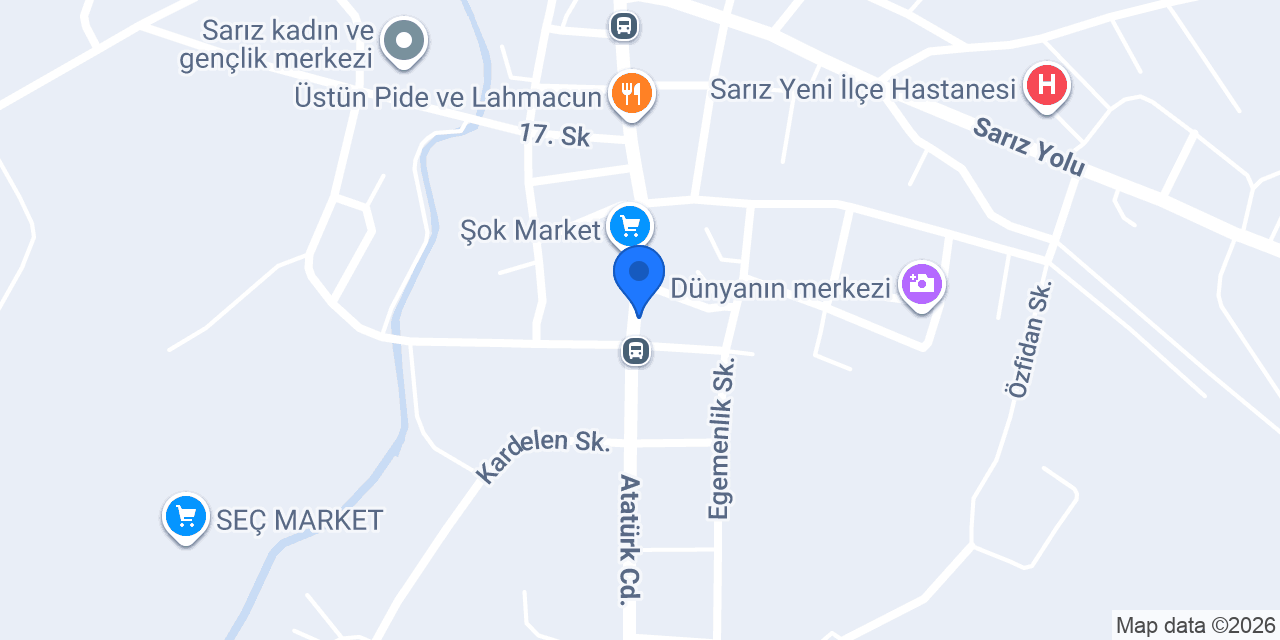 Foto kardeşler sarız konumu
