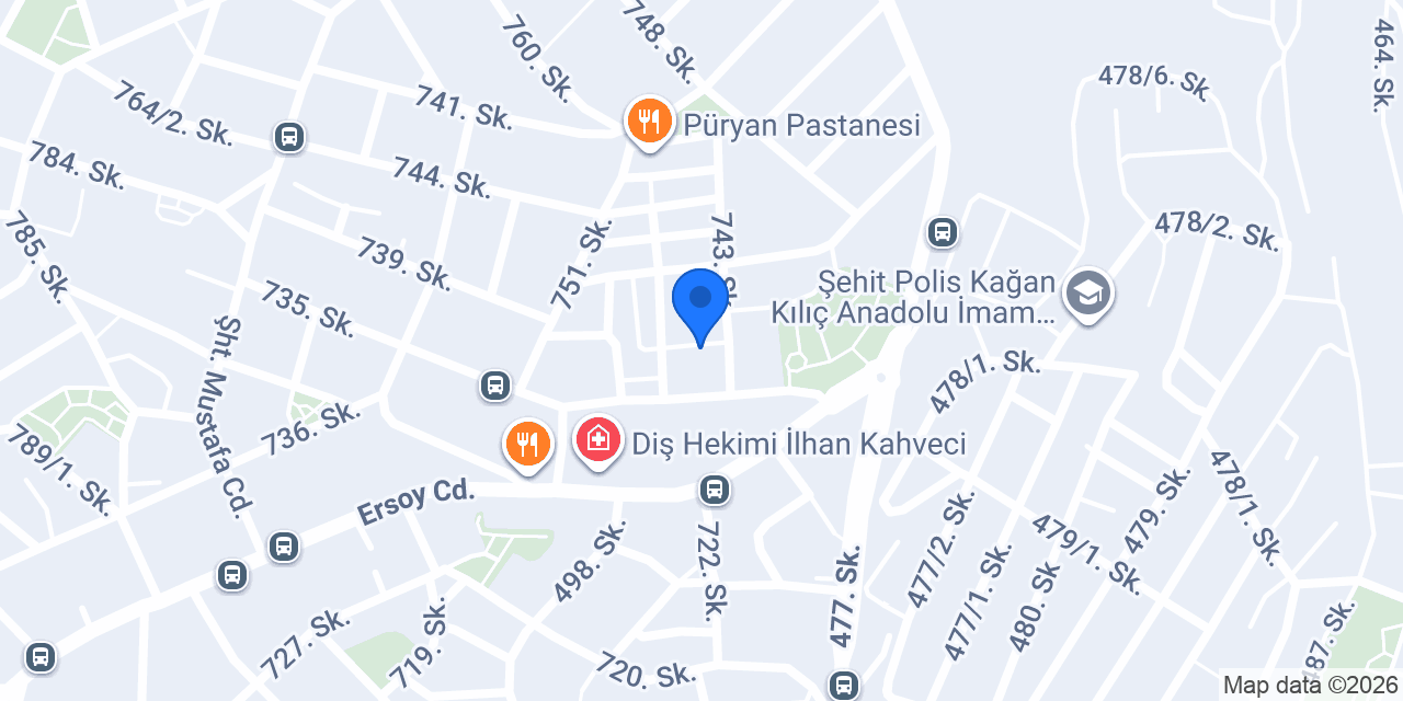 Göçmen Mobilya konumu