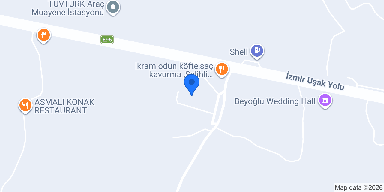 Özel Bahçeşehir Koleji Salihli Kampüsü konumu