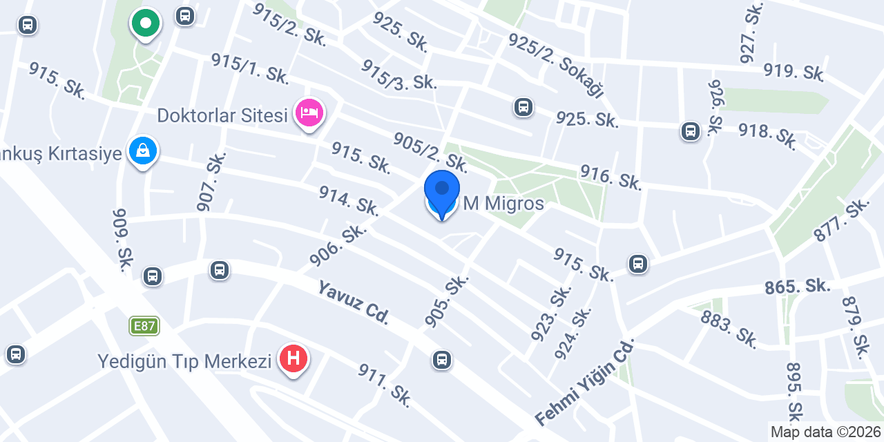 M Migros konumu