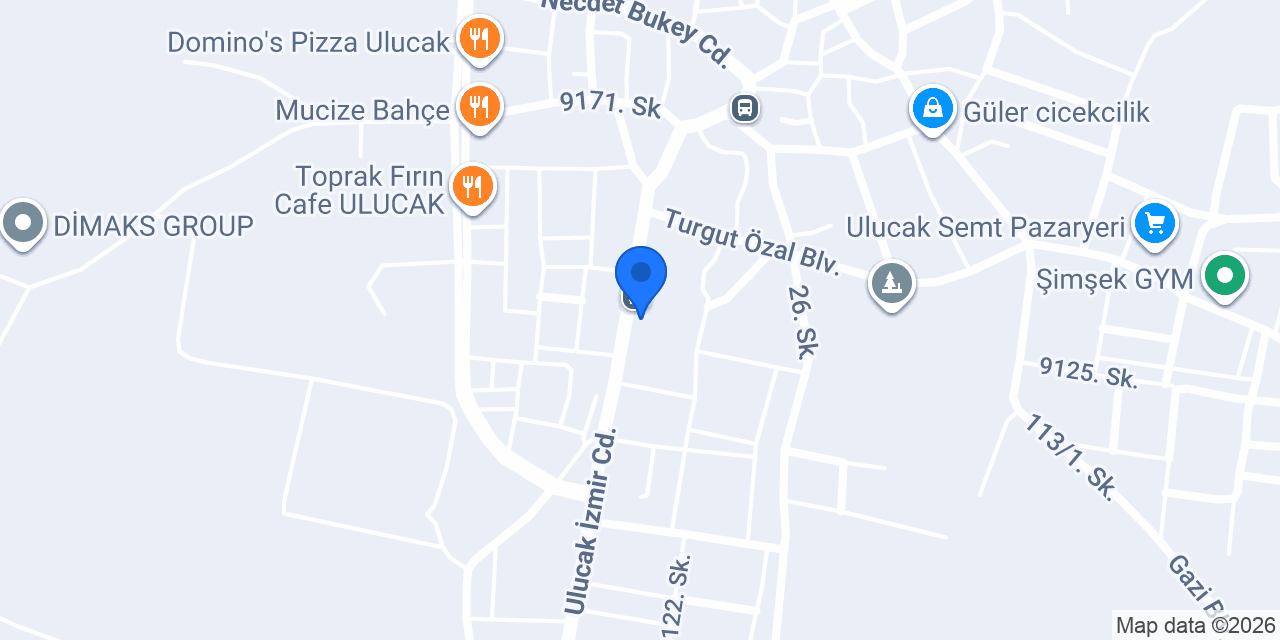 LİVANELİ MOBİLYA ULUCAK konumu