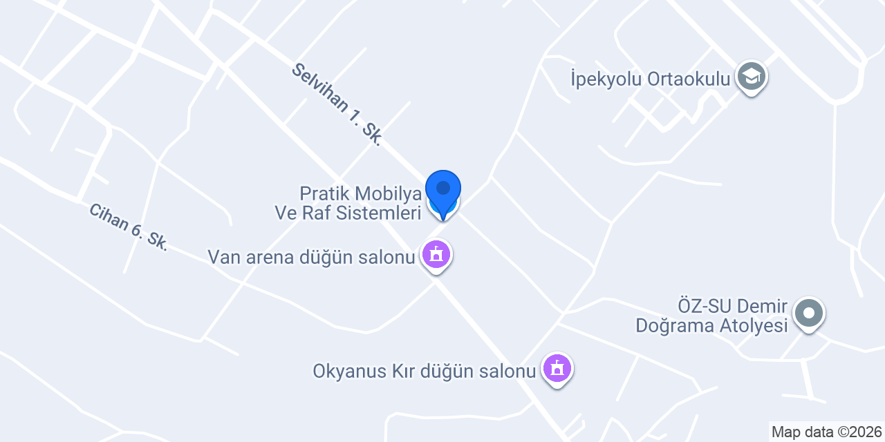 Pratik Mobilya Ve Raf Sistemleri konumu