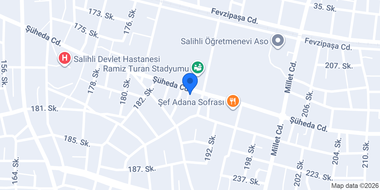 Simit konağı Salihli konumu
