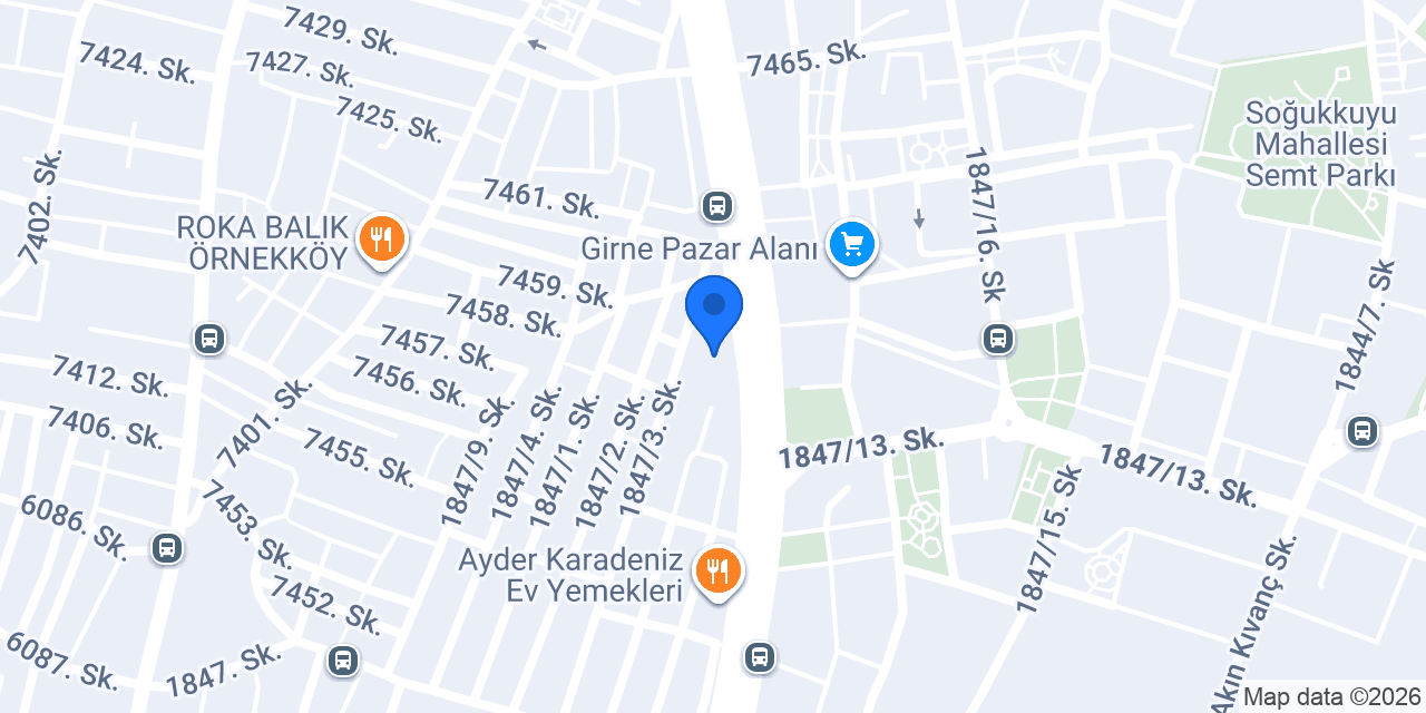 Mavi Ada İnşaat konumu
