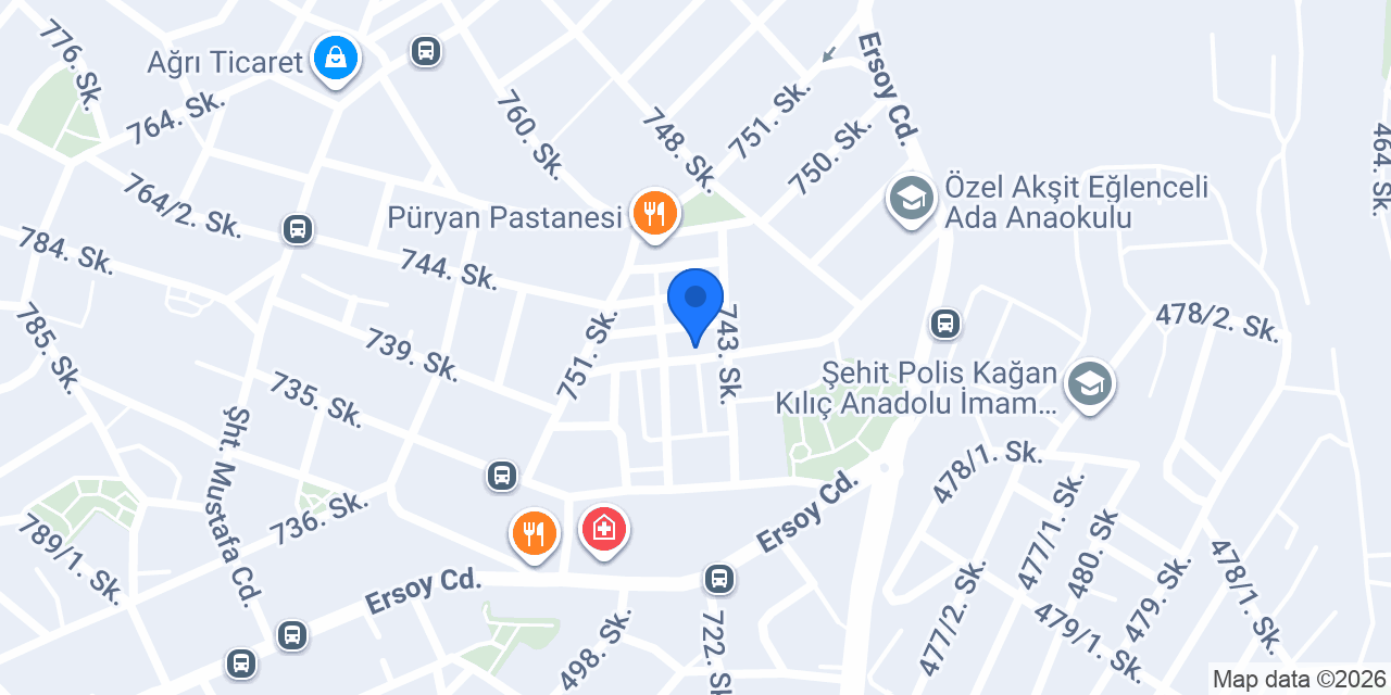 DAMA PROJE konumu