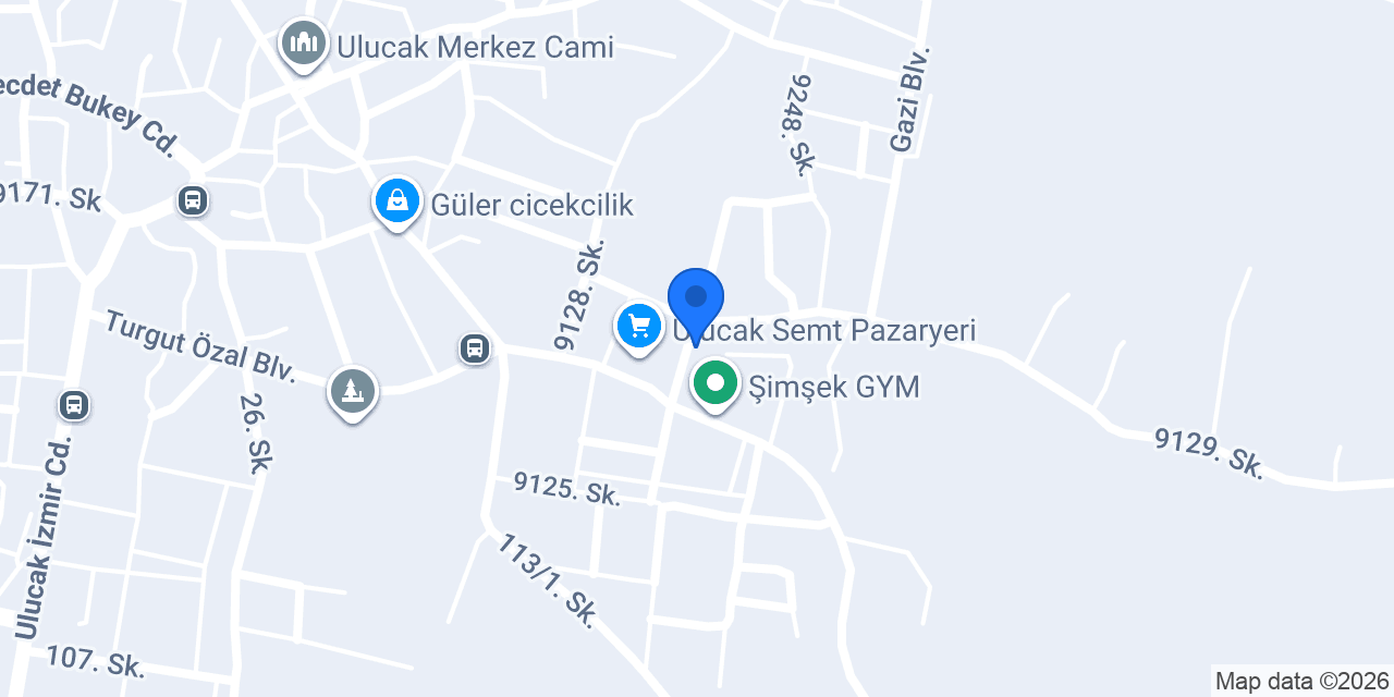 Uzun Tekstil konumu