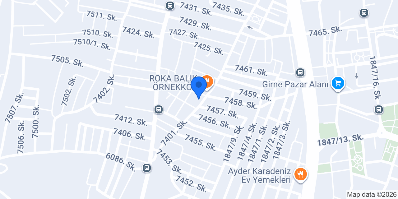 Güney Erkek Kuaförü konumu