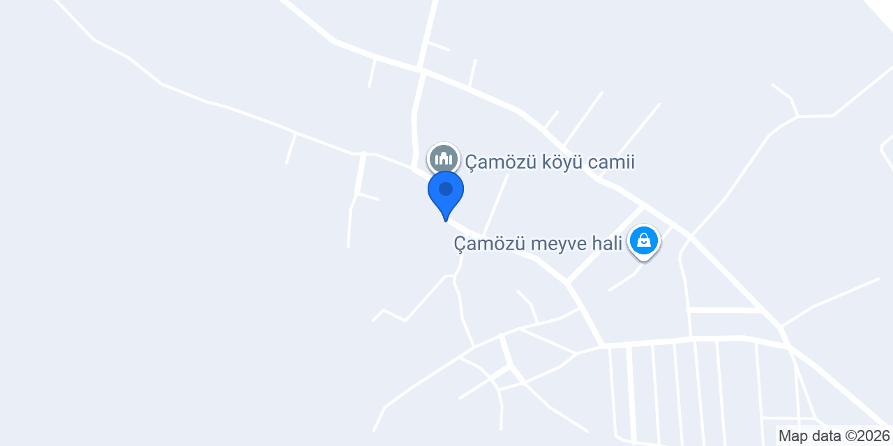 Çamözü İlköğretim Okulu konumu