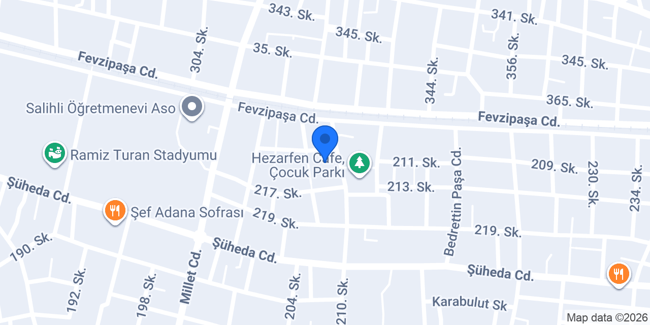 Kudret Demir Ortaokulu konumu