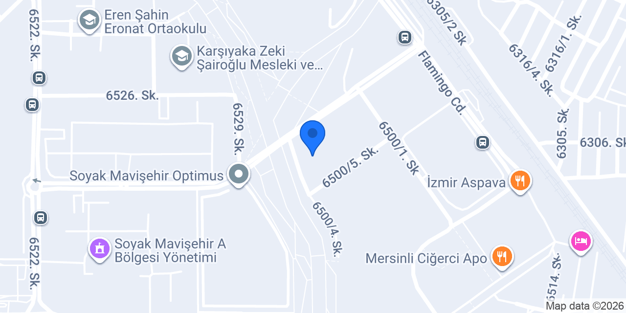 Gökalp Dekorasyon konumu