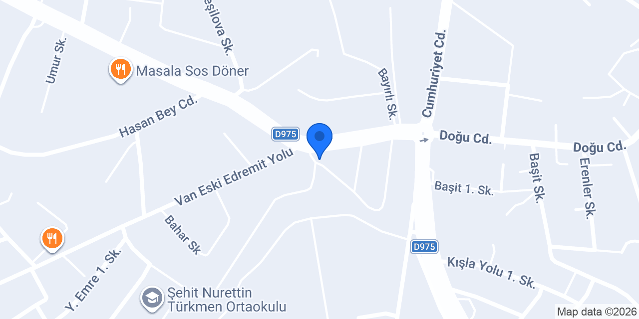 ŞEHADET ECZANESİ konumu
