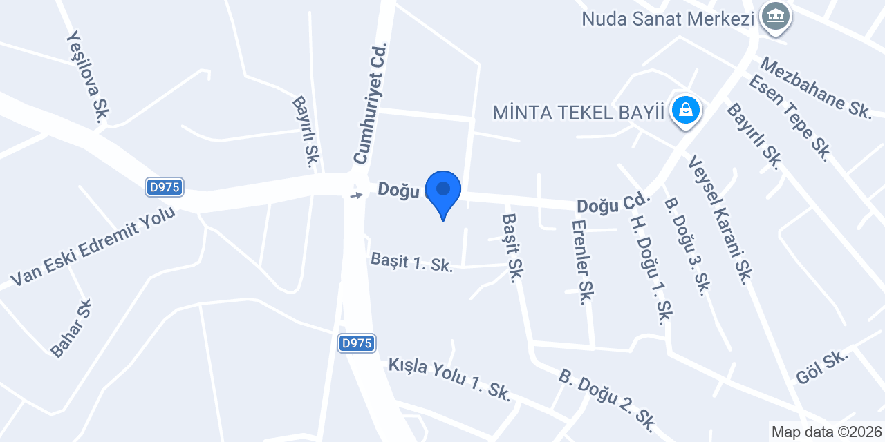 Sebahattin Gündüz Anaokulu konumu